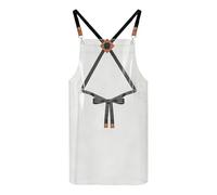 Delantal de trabajo impermeable - PVC resistente a aceites manchas Delantal de PVC impermeable, resistente a aceites manchas, para cocina, repostería, comida bebida trabajos domésticos | Ajust