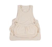 Delantal For Abrazar Gatos, Se Puede Utilizar como Saco De Dormir, Manta For Envolver Mascotas con Faldón Ajustable, Lavable con Manos Libres(White)