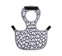 Delantal Gallina Protector Dorsal con Correa Ajustable