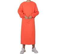 Delantal Impermeable Delantal De Manga Larga Resistente Al Agua Y Al Aceite para Adultos, Cocina Casera, Carnicería, Delantal De Trabajo De Planta De Procesamiento De Alimentos