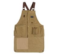 Delantal multifuncional - de chef con bolsillos, soporte de herramientas ajustable, equipo de jardinería, desgaste de servicio portátil, ropa protectora cómoda | Adventures de, caqui, Se référer