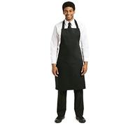 Delantal negro de polialgodón, de Whites Chefs