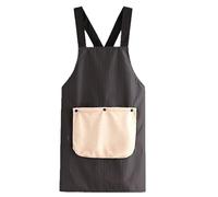 Delantal para cocinar, toalla extraíble, 70 x 100 cm, de cocina con bolsillo frontal, delantal de cocina resistente al, correa ajustable, para tareas de horneado, barbacoa, lavavajillas