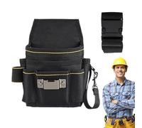 Delantal para equipo de manitas: resistente portaequipajes para carpintero, para accesorios de sujeción, envoltorio organizador para técnicos, de duradera, cartera para especialistas
