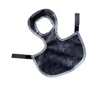 Delantal para sillín de pollo - Cartel de poliéster de 32 x 22 cm | Protector de espalda de alas reutilizable con banda ajustable, chaleco de aves de corral duradero, ropa de protección para ganado