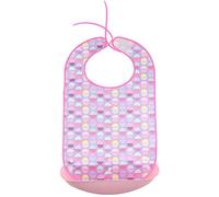 Delantal protector de ropa para comer beber, con discapacidad, para ancianos, con diseño divertido de cuerda ajustable (XL)
