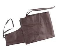 Delantal protector de soldadura con poliuretano resistente al desgaste para uso de soldadores, ofrece características de seguridad ignífugas, impermeables y resistentes al aceite y cobertura de 1