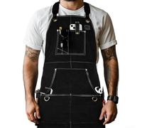 Delantal protector de terciopelo de doble cara ignífugo con material polar de doble cara para soldadura carpintería electricista trabajo y reparación de automóviles Uso (negro)