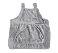 Delantal Transportador para Gatos, Ajustable, De Forro Polar Ártico, 60 x 70 cm - Material Suave Y Transpirable, Fácil De Limpiar, Ideal para Paseos Y Uso Diario