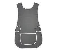 Delantal universal para mujer, varios colores, para cocina, catering, barra de limpieza, bolsillo pequeño, mediano, grande, XL, 2XL, 3XL