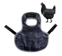 Delantales ajustables de protección para gallinas, protector de ala impermeable, protector de hábitat duradero para aves de corral, escudo cómodo, trajes de protección profesional para criar