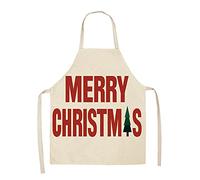 Delantales de Navidad para adultos, delantales de Papá Noel, para mujeres y hombres, decoración de fiesta, hogar, cocina, cocina, hornear, delantal de cocina, delantal de cocina, divertido para