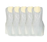 Delantales desechables de Tiga Med, de polietileno, 100 unidades, 75 x 140 cm, grosor 20my -