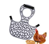 Delantales para Gallinas Protector dorsal con correa ajustable | Ropa protectora para gallina y aves de corral Para Pollitos, Aves De Corral, Ganado, Mascotas, Gallinas Cluecas, Muda,