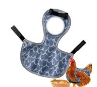 Delantales Para Pollo - Algodón Elástico Tamaño Estándar, Ropa De Silla De Montar Protector De Espalda Para Aves De Corral | Protector De Plumas Ajustable Para Pollitos, Ganado, Mascotas Durante La Mu