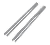 Delantera Grill 2 Piezas De Soporte para Parrilla Delantera De Coche, Soporte En Forma De V para F30, F31, F32, F33, F34 Y F35, Embellecedor Decorativo Parrilla Delantera(Grey)