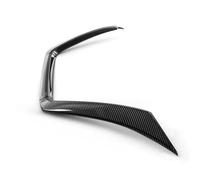 Delantera Grill Moldura Rejilla Delantera Decoración Marco Tira Adhesiva Central En U 3 Piezas Para Nissan Para Altima 2019 2020 2021 2022 Rejilla Frontal(Aspecto de fibra de carbono.)