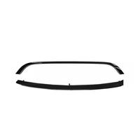 Delantera Grill Moldura Rejilla Superior Tipo Panal Para Coche, 1/2 Pieza, 51132751040, Para MINI Para Cooper R55 R56 R57 2007-2015, Color Plateado Y Negro Rejilla Frontal(Black 1set)