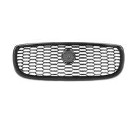 Delantera Grill Parrilla Delantera Carreras Para Jaguar Para XE 2015, 2016, 2017, 2018, 2019 Y 2020. Rejilla Malla Para Parachoques Superior Coche. Parrilla Delantera(Aspecto de fibra de carbono.)