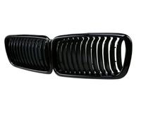 Delantera Grill Parrilla Delantera Carreras Tipo Riñón para Serie 7 E38 Sedán 4 Puertas (1999-2001), Color Negro Brillante, con Una Sola Rejilla. Parrilla Delantera