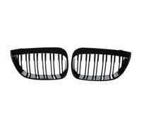 Delantera Grill Parrilla Delantera Tipo Riñón En Negro Brillante con Malla De 2 Líneas para Serie 1 E81 E87 (pre-Facelift, 2004, 2005, 2006 Y 2007) Parrilla Delantera