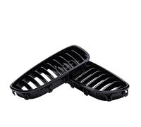 Delantera Grill Parrilla Delantera Tipo Riñón para F10, F11, F18, Serie 5, 520i, 523i, 525i, Años 2010 A 2013, 2014, 2015 Y 2016, Color Negro Brillante. Parrilla Delantera(Negro Mate)