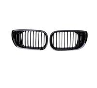 Delantera Grill Parrilla Delantera Tipo Riñón Para Serie 3 E46 4 Puertas 2002, 2003, 2004 Y 2005 Color Negro Brillante, Rejilla Carreras Una Sola Lama Parrilla Delantera(Glossy Black)