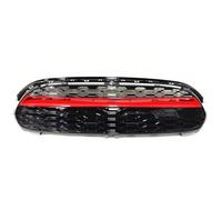 Delantera Grill Rejilla Delantera Carreras Para Parachoques Superior Capó, Rejilla Malla Para MINI Para Cooper F55 2015-2020, F56 2014-2020, F57 2016-2021 Parrilla Delantera