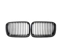Delantera Grill Rejilla Delantera De ABS Negra para E36 (1992, 1993, 1994, 1995, 1996, 318i, 323i, 325i, 320i Y 328i) Parrilla Delantera(Gloss Black)