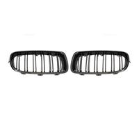 Delantera Grill Rejilla Delantera De Riñón Doble para F30, F31, F35 (2012, 2013, 2014, 2015, 2016, 2017, 2018, 320i, 325i Y 328i), Accesorios para Coche. Parrilla Delantera(Double Line Black)