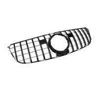 Delantera Grill Rejilla Delantera Negra Brillante Con Orificio Para Cámara Para Benz Para Clase Para GLS X166 2016 2017 2018 2019, Accesorios Para Coche Parrilla Delantera