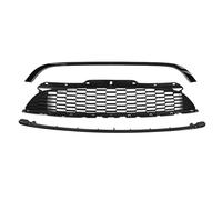 Delantera Grill Rejilla Panal Para Parachoques Delantero, Molduras Superiores E Inferiores Para Mini R55 R56 R57 R58 R59 2007-2015 Para Cooper S Para JCW Rejilla Frontal(Grille Mesh Kit)