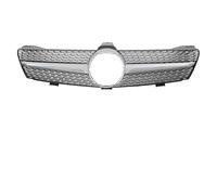 Delantera Grill Rejilla Parachoques Delantera Estilo Diamante Para Benz Para Clase Para CLS W219 CLS350 CLS500 2005-2008 Con Rejilla Superior Estilo Para AMG Parrilla Delantera(Diamonds-Silver)