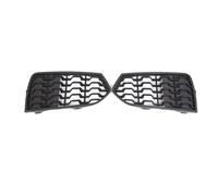 Delantera Grill Rejilla Parachoques Delantero Para Faros Antiniebla, Cubierta Panal Para F22 F23 2012-2019, Accesorios Para Coche 51118056798 51118056797 Parrilla Delantera(Matte black-Pair)