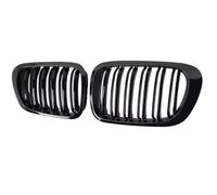 Delantera Rejilla Compatible Con Serie 3 E46 1998 1999 2000 2001 Rejilla Delantera De Riñón Para Coche Rejillas Capó Delanteras Doble Listón Repuesto Para Automóvil