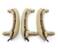 delantera trasera interna maneta puerta Para BMW Para X3 Para X4 2010-2016 LHD RHD Panel Cubierta Reposabrazos Interior Automóvil Conjunto Manija Tirador Puerta Cuero Embellecedor(Beige Lhd 6pcs)
