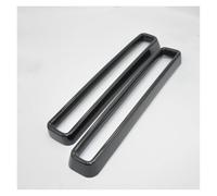 Delantera Vehículo Parrilla 2 Piezas De Insertos De Rejilla Delantera Roja Para Dodge Para Challenger 2015 2016 2017 2018 2019 2020(Carbon fiber pattern)