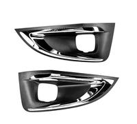 Delantera Vehículo Parrilla Rejilla Protectora Para Luz Antiniebla Parachoques Delantero Coche Para Peugeot 3008 Para P84 2016 2017 2018 2019(1pair)