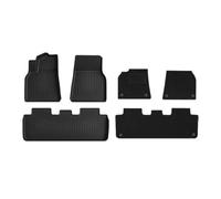 Delanteras Traseras Alfombrillas Alfombrillas TPE Corte Personalizado Coche Para Tesla Para Modelo Para 3 Para Y 2021- 2024 Accesorios Interiores Antideslizantes Todo Tipo Clima(Y Double Floor mat)