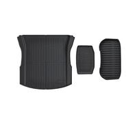 Delanteras Traseras Alfombrillas Alfombrillas TPE Corte Personalizado Coche Para Tesla Para Modelo Para 3 Para Y 2021- 2024 Accesorios Interiores Antideslizantes Todo Tipo Clima(3H Trunk Mat)