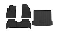 Delanteras Traseras Alfombrillas para Chery para Omoda 5 2022-2026 Alfombrillas Suelo Coche Kit Alfombra Maletero Forro Carga Bandeja Almohadilla Pie Antideslizante Impermeable(B 4pcs)