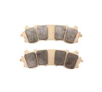 DelanterasTraseras Moto Pastillas Freno para FA717 para Goldwing para GL1800 Pastillas Freno Disco Delantero Motocicleta Sustrato Cobre Trasero Sinterizado Metal