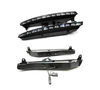 Delantero Faro para para Q7 2006 2007 2008 2009 DRL Luz Diurna LED DRL Luces Circulación Diurna Cubierta Faro Antiniebla Faro Principal(Izquierda,No Dynamic)