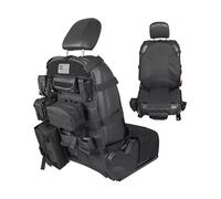Delantero Funda Asiento Funda De Asiento Táctica Universal Para Asiento Grande Mejorada Múltiples Bolsillos En Camiones Adecuada Para Wrangler Cj Yj Lj Jk Jl Cubierta Frontal