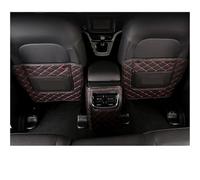 Delantero Funda Asiento Para Haval M6 PLUS 2022 2023 2024 Respaldo De Asiento Coche Almohadilla De Protección Antipatadas Caja De Reposabrazos Silla Protectora De PU