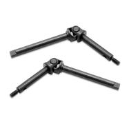 delantero Izquierdacon Eje de transmisión del eje delantero de acero, 2 uds., SCX24 CVD 1/24, apto para piezas Axial SCX24 C10 JLU DB (+4mm/Regular) Ej transmisión delantero para(Regular)