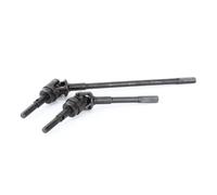 delantero Izquierdacon Juego de eje de transmisión Universal delantero de acero apto para Axial SCX10 III PRO 1/10 piezas # AXI232061 Ej transmisión delantero para