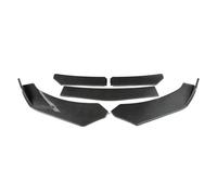 Delantero Kit Kit De Cuerpo Inferior del Difusor del Divisor Frontal Ajustable del Parachoques del Alerón del Labio Delantero Universal Separador Labios Parachoques(Carbon Fiber Look)