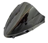 Delantero Parabrisas Compatible con Suzuki para GSXR600 para GSXR750 K8 2008 2009 2010 Parabrisas de motocicleta Parabrisas de doble burbuja Extensión Spoiler Deflector piezas