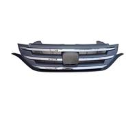 Delantero Rejilla Para CRV 2012 2013 2014 Parrilla Coche Radiador Negra Modificada Patrón Fibra Carbono Accesorios Red Parachoques Delantero Parrilla Frontal